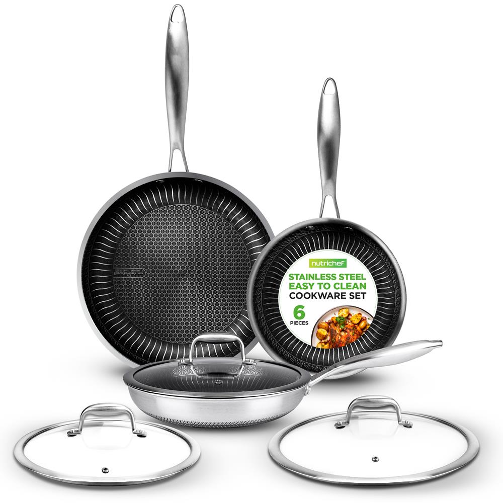 NutriChef - NC3PFRY3 - Kitchen & Cooking - Cookware & Bakeware
