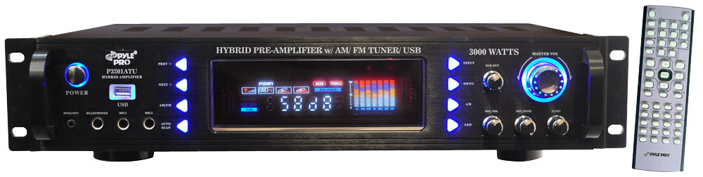 PylePro - P3201ATU - Home and Office - Amplifiers - Receivers - Sound and Recording - Amplifiers - Receivers PylePro - P3201ATU - Home and Office - Amplifiers - Receivers - Sound and Recording - Amplifiers - Receivers