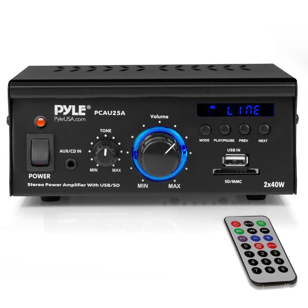 Pyle PCAU25A Sound  and Recording Amplifiers  Receivers