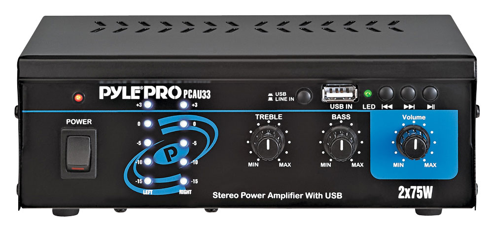 Pyle - PCAU33 - Home and Office - Amplifiers - Receivers - Sound