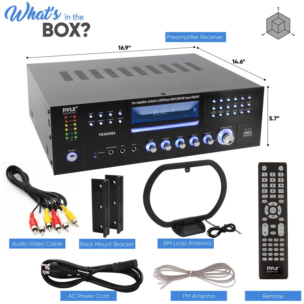 3000 watt home theater system