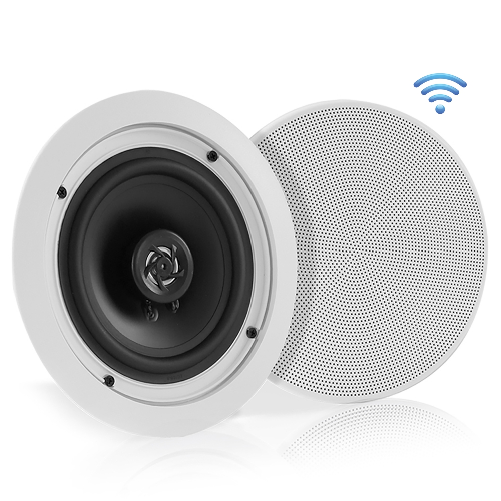 Flush Mount In-ceiling In-wall 200 W RMS Pyle PDICBT652RD Speaker System 