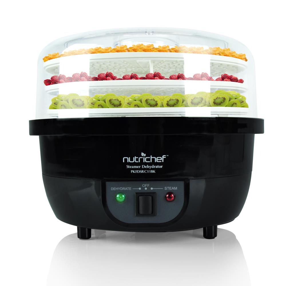 NutriChef - PKFDSRC11BK - Kitchen & Cooking - Dehydrators & Steamers