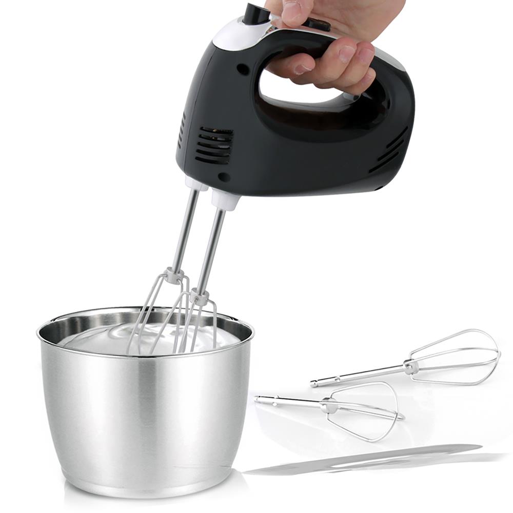 Wireless hand mixer with whisks, battery operated 