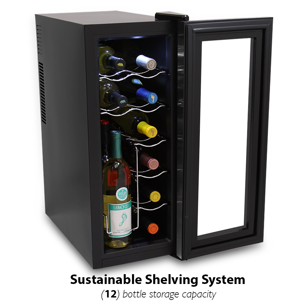 Wine Refrigerator Reviews >> NutriChef - PKTEWC120 - Kitchen & Cooking - Fridges & Coolers Wine Refrigerator Reviews >> NutriChef - PKTEWC120 - Kitchen & Cooking - Fridges & Coolers