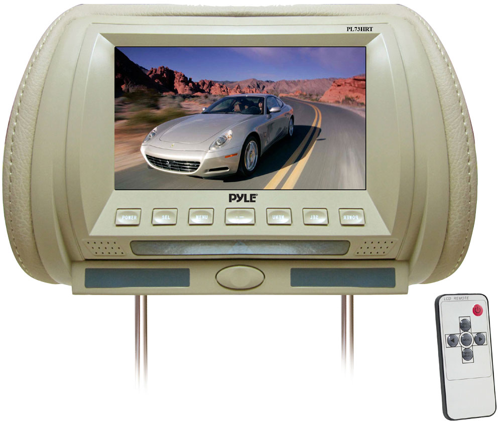 Pyle PL70HRT On the Road Headrest Video
