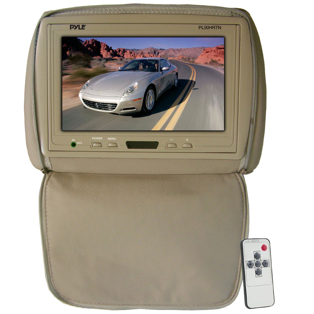 Pyle PL90HRTN On the Road Headrest Video