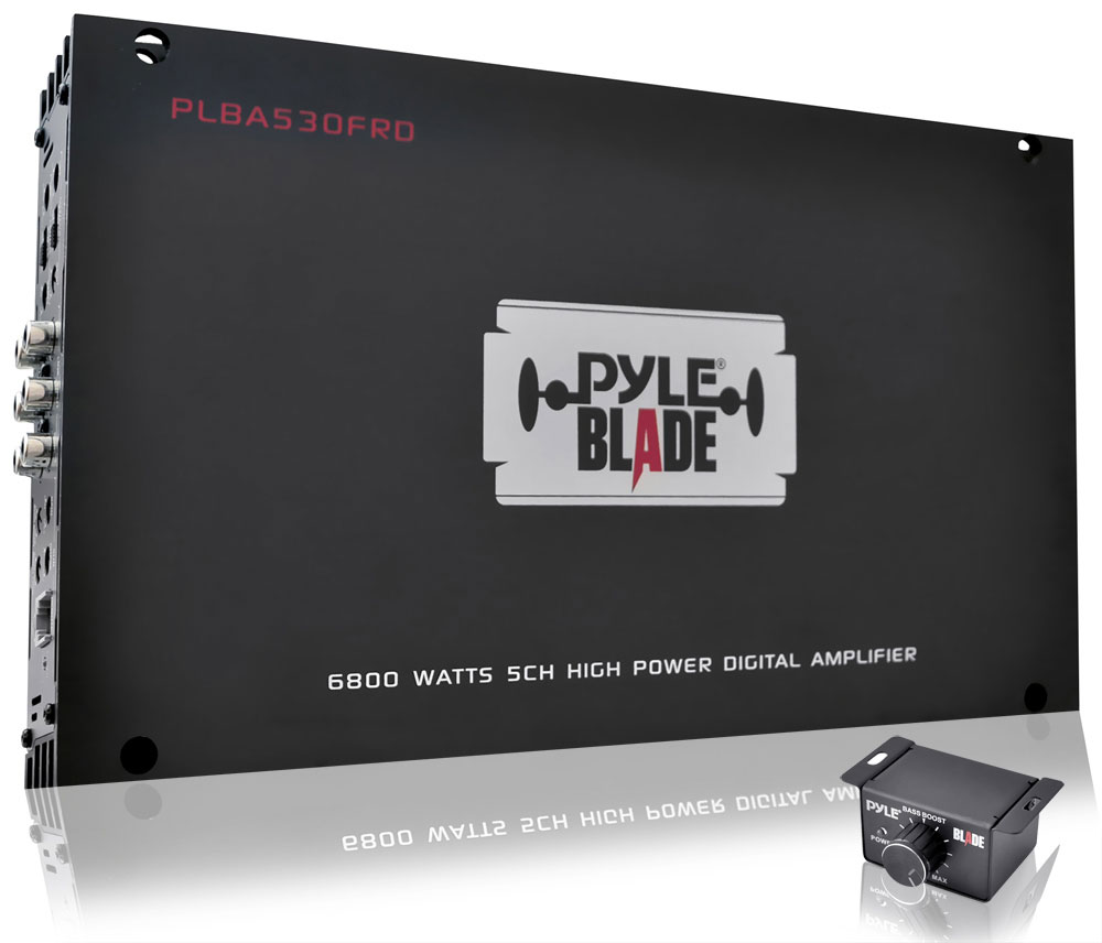 Pyle Plba530frd Marine And Waterproof Vehicle Amplifiers On The Road Vehicle Amplifiers