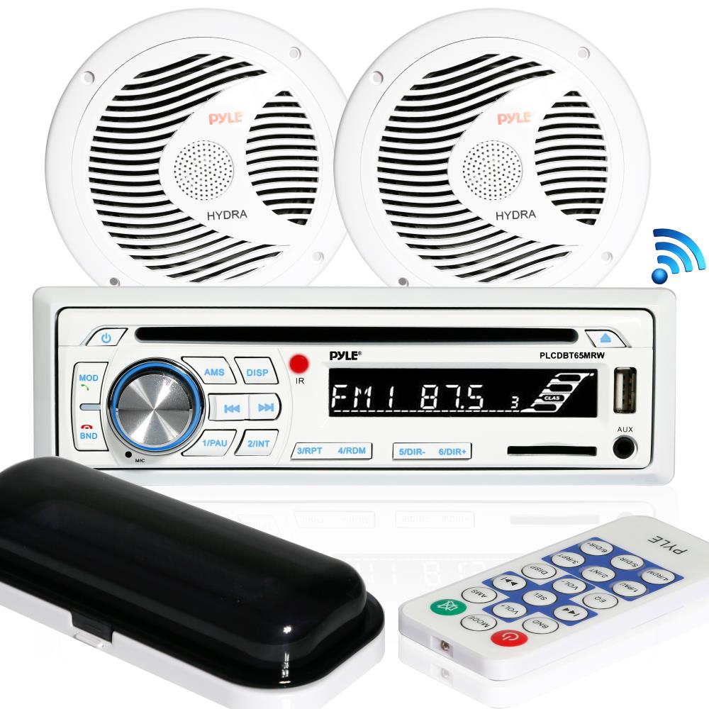 Portable CD Player with BT, MP3, USB, SD, AUX and FM Radio