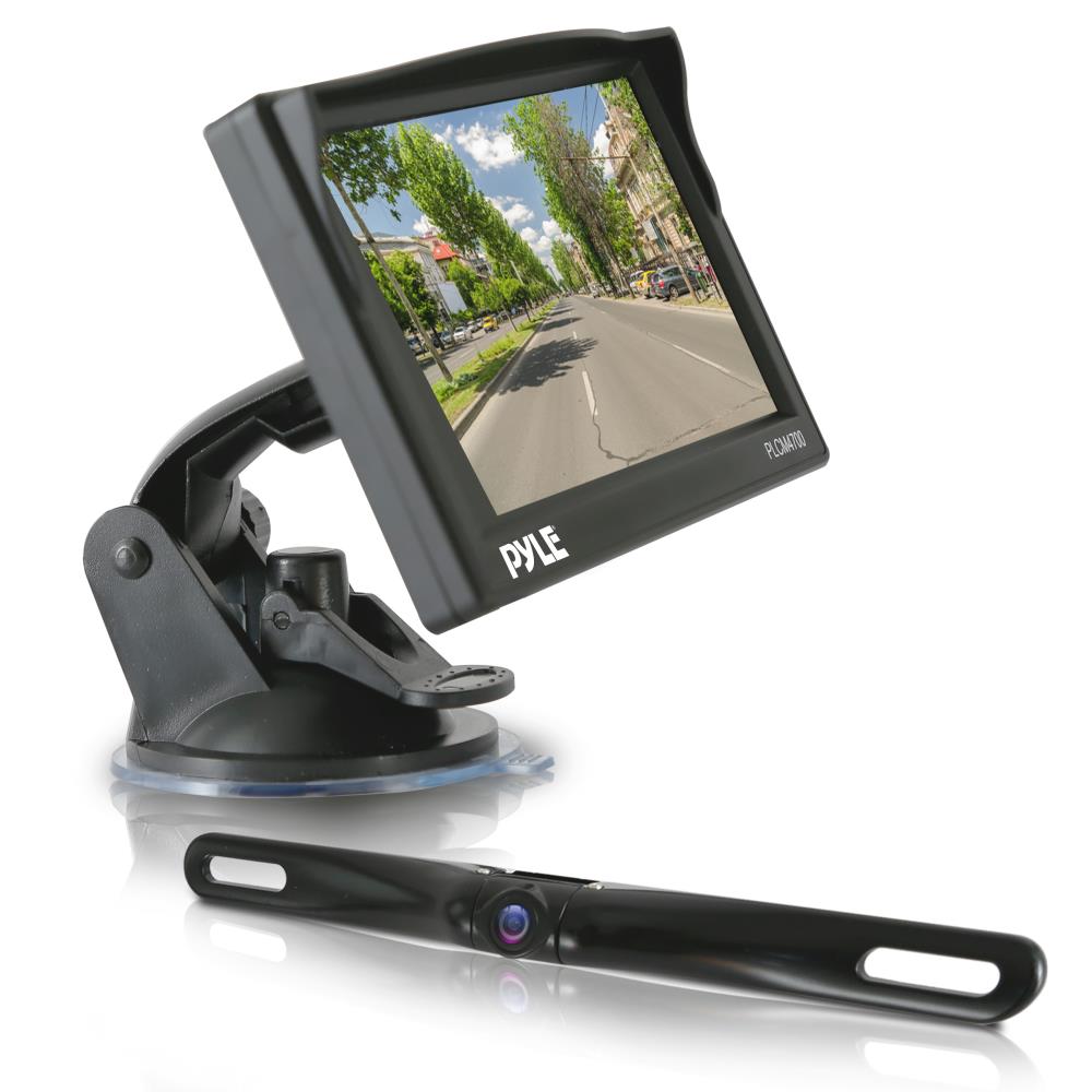 Pyle PLCM4700 On the Road Rearview Backup Cameras Dash Cams