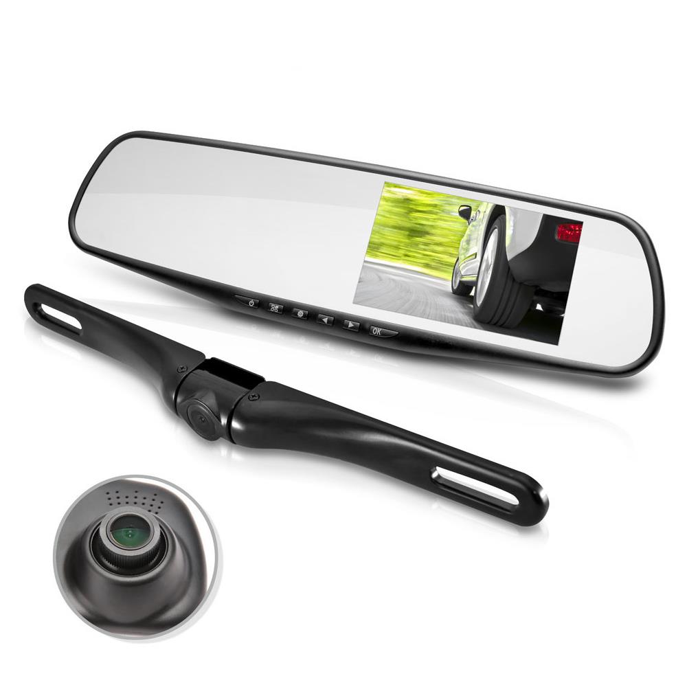 Pyle PLCMDVR45 On the Road Rearview Backup Cameras Dash Cams