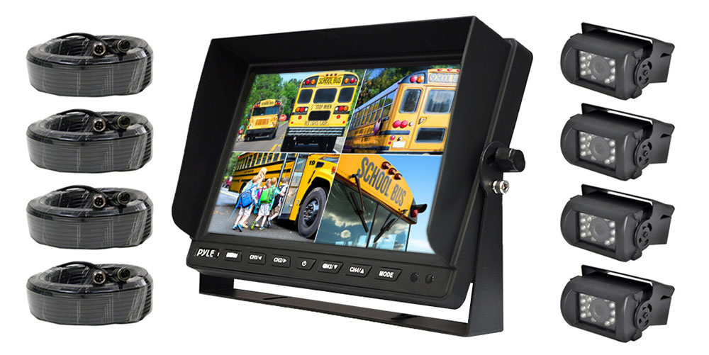 Pyle - PLCMTR104 - On the Road - Rearview Backup Cameras - Dash Cams