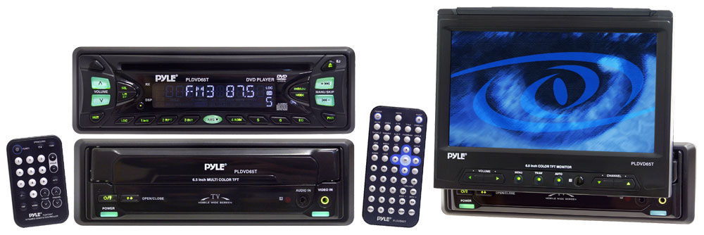 Pyle - PLDVD65T - On the Road - Headunits - Stereo Receivers