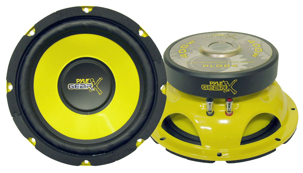 Pyle PLG84 On the Road Vehicle Subwoofers