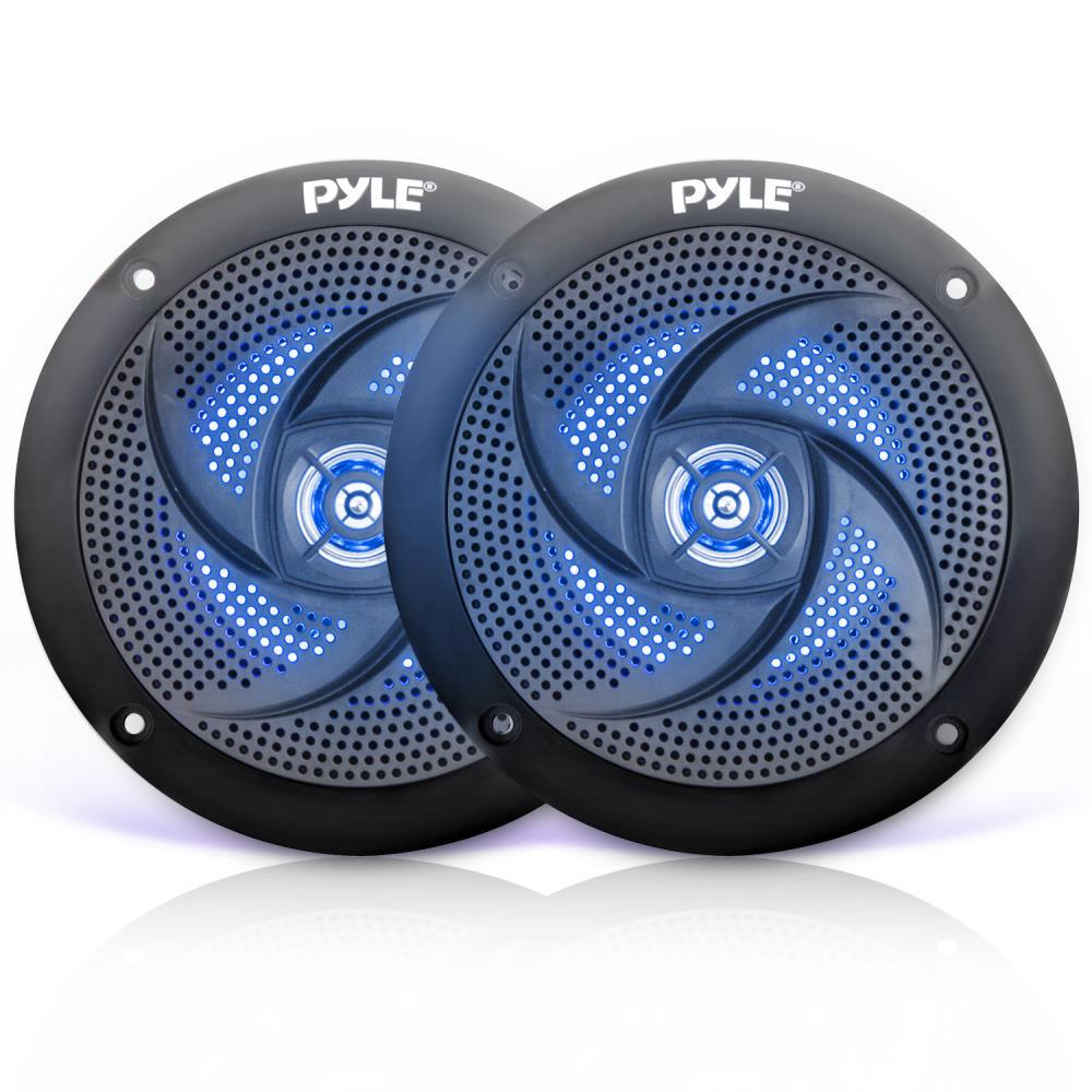 Pyle PLMRS43BL Marine and Waterproof Vehicle Speakers On the