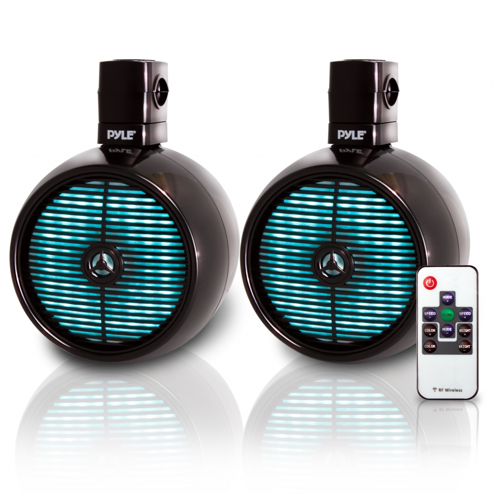 Pyle - PLMRWB858LE - Marine and Waterproof - Vehicle Speakers - On the