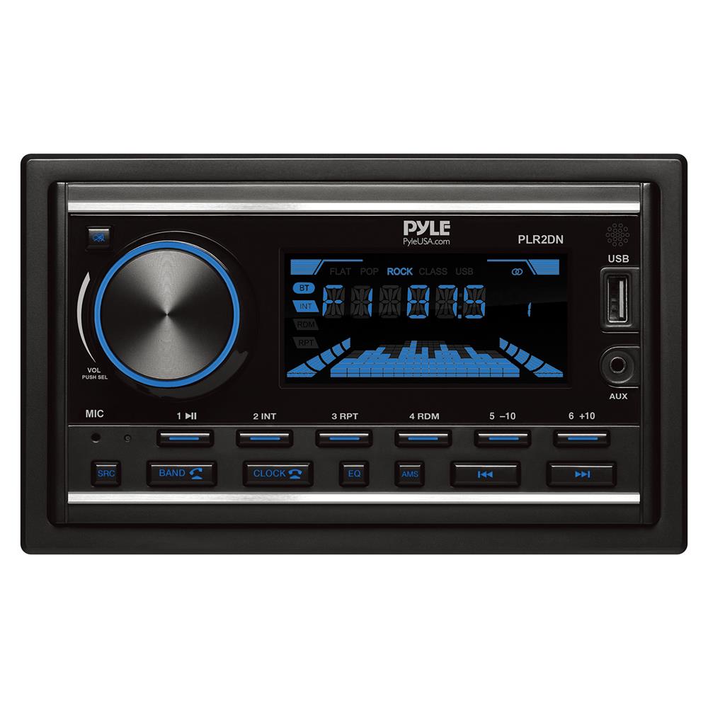 Pyle PLR2DN Marine and Waterproof Headunits Stereo Receivers On the Road Headunits Stereo Receivers