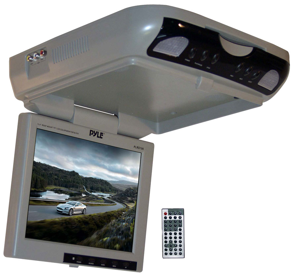 Pyle PLRD106 On the Road Overhead Monitors Roof Mount
