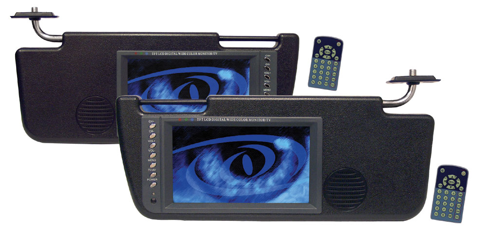 Sun visor tv deals