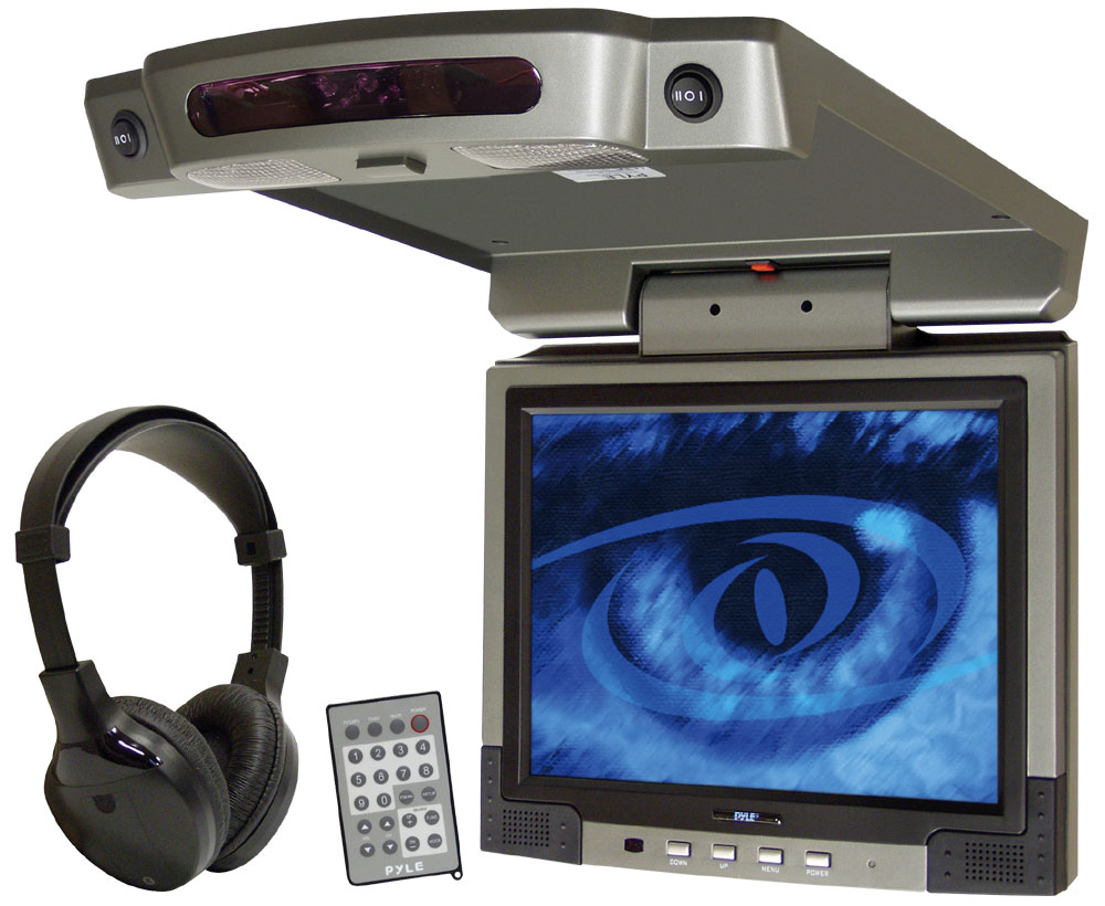 Pyle PLVW1350IR On the Road Overhead Monitors Roof Mount