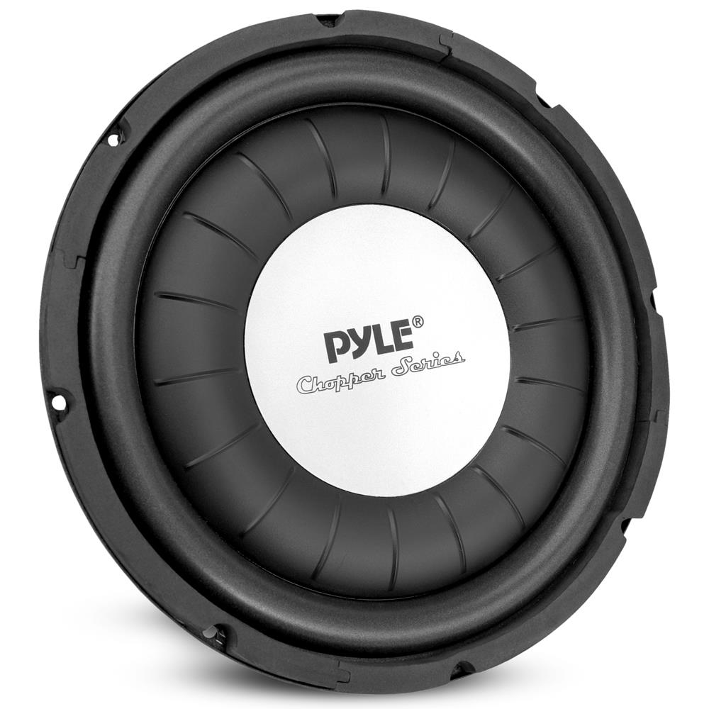 12 Inch Slim Waterproof Subwoofer - 500W Marine & Car Audio Sub With 2.5" Voice Coil (4 Ohm)