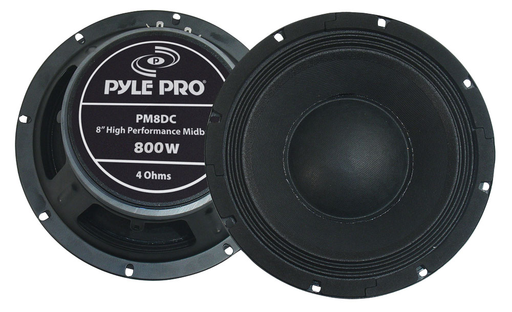 PylePro PM8DC Home and Office Subwoofers Midbass Sound and