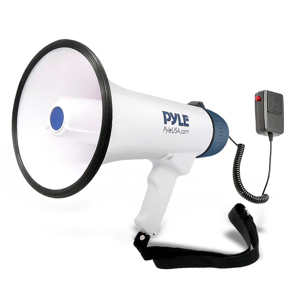 Pyle PMP48IR 40 Watts Professional Rechargeable Batteries Megaphone/Bullhorn ... 