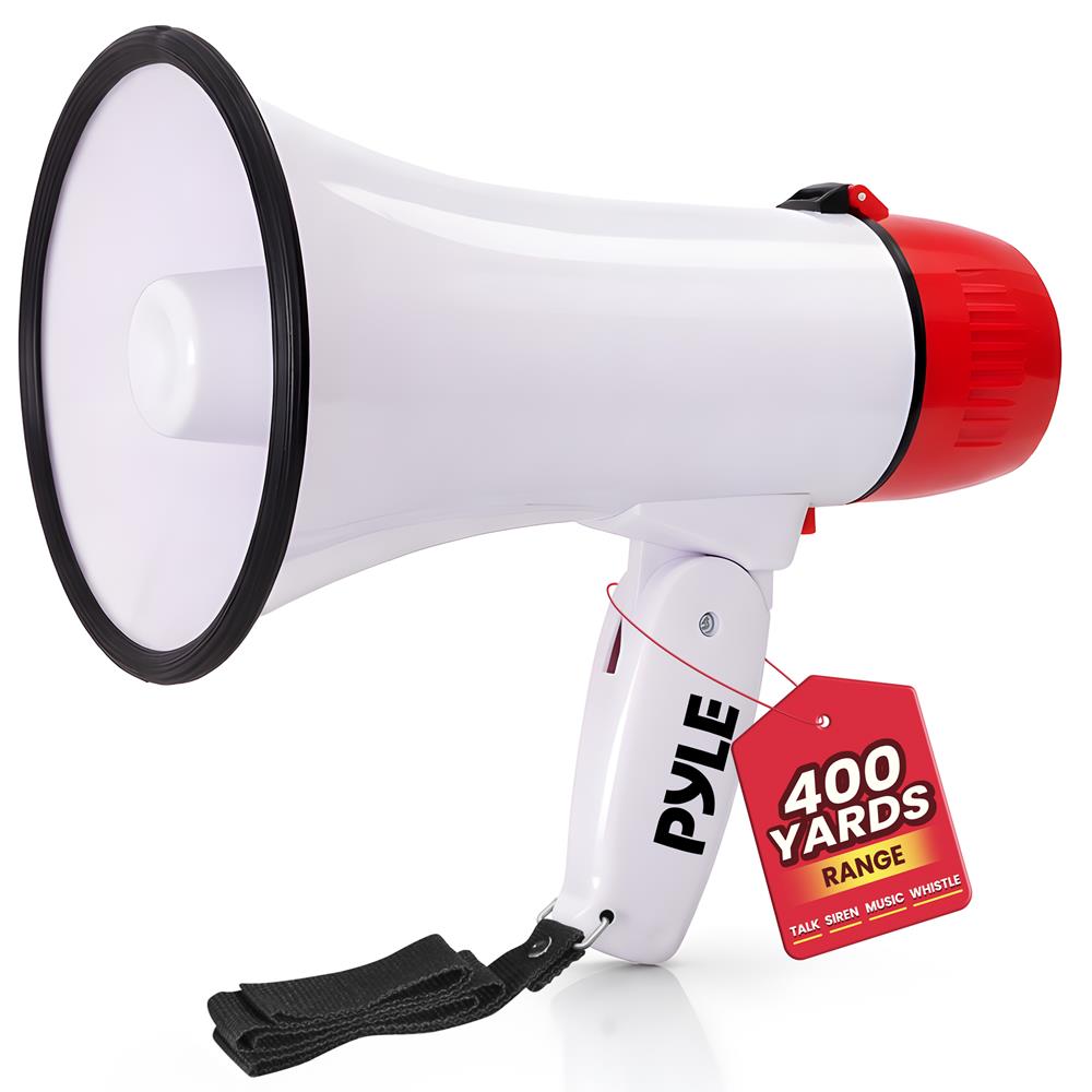 Pyle - PMPRA213WHI - Sound and Recording - Megaphones - Bullhorns