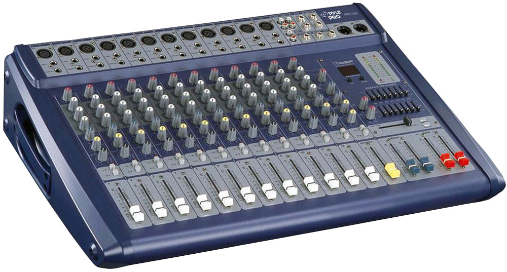 Pyle PMX1208 Sound and Recording Mixers DJ Controllers