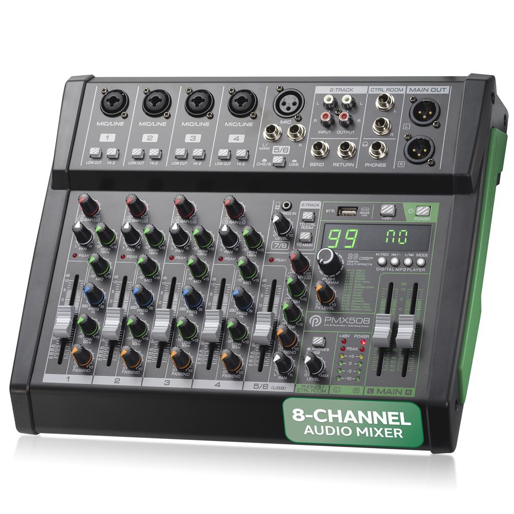 Pyle - PMX508 - Musical Instruments - Mixers - DJ Controllers