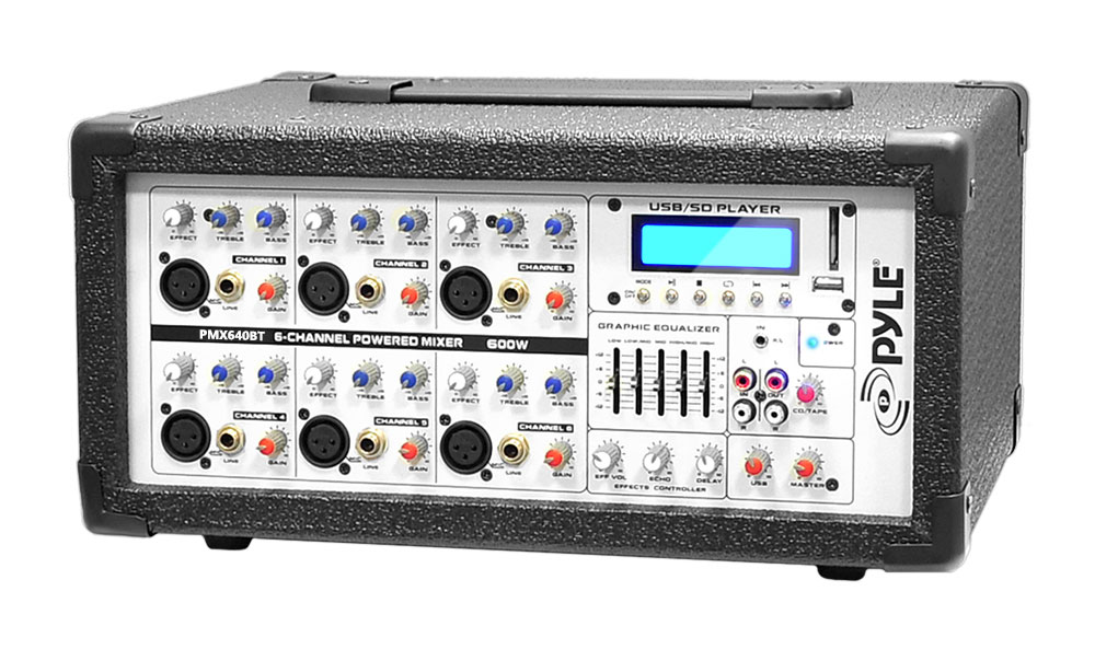 PylePro PMX640BT Musical Instruments Mixers DJ Controllers