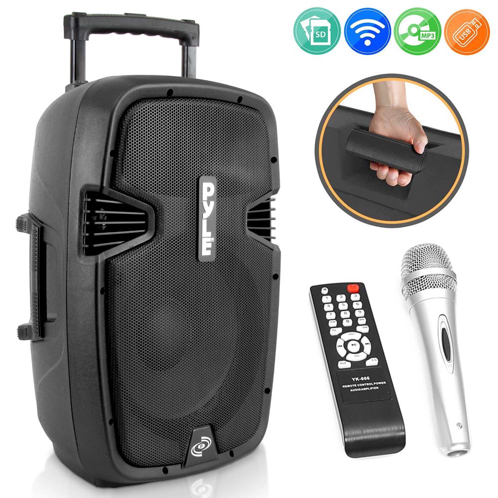 rechargeable bluetooth pa speaker