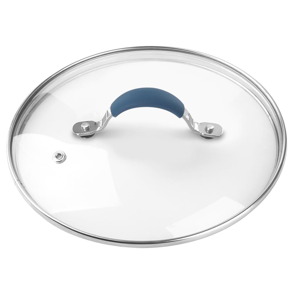 Lid For 1.5 Quart Saucepan Pot - See-Through Tempered Glass Lids, Works With Model: Nccwstkbul (Blue) main image 0