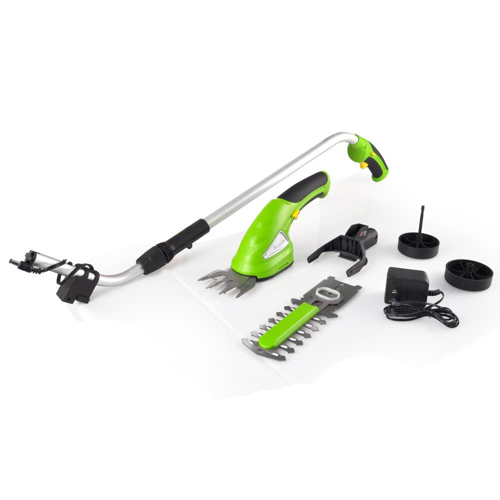 ELECTRIC CORDLESS HANDHELD GRASS CUTTER SHEARS HEDGE SHRUBBER TRIMMER