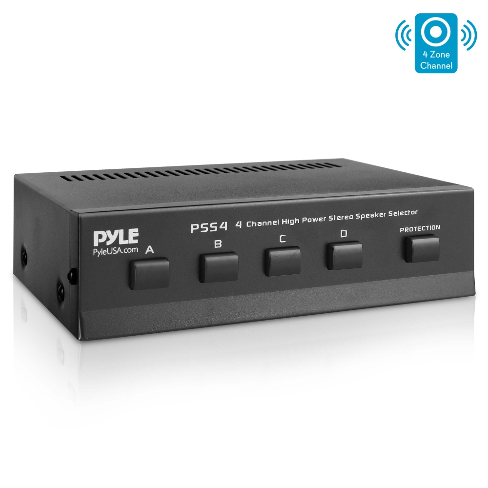 PYLE PSS4 HIGH POWER STEREO SPEAKER SELECTOR