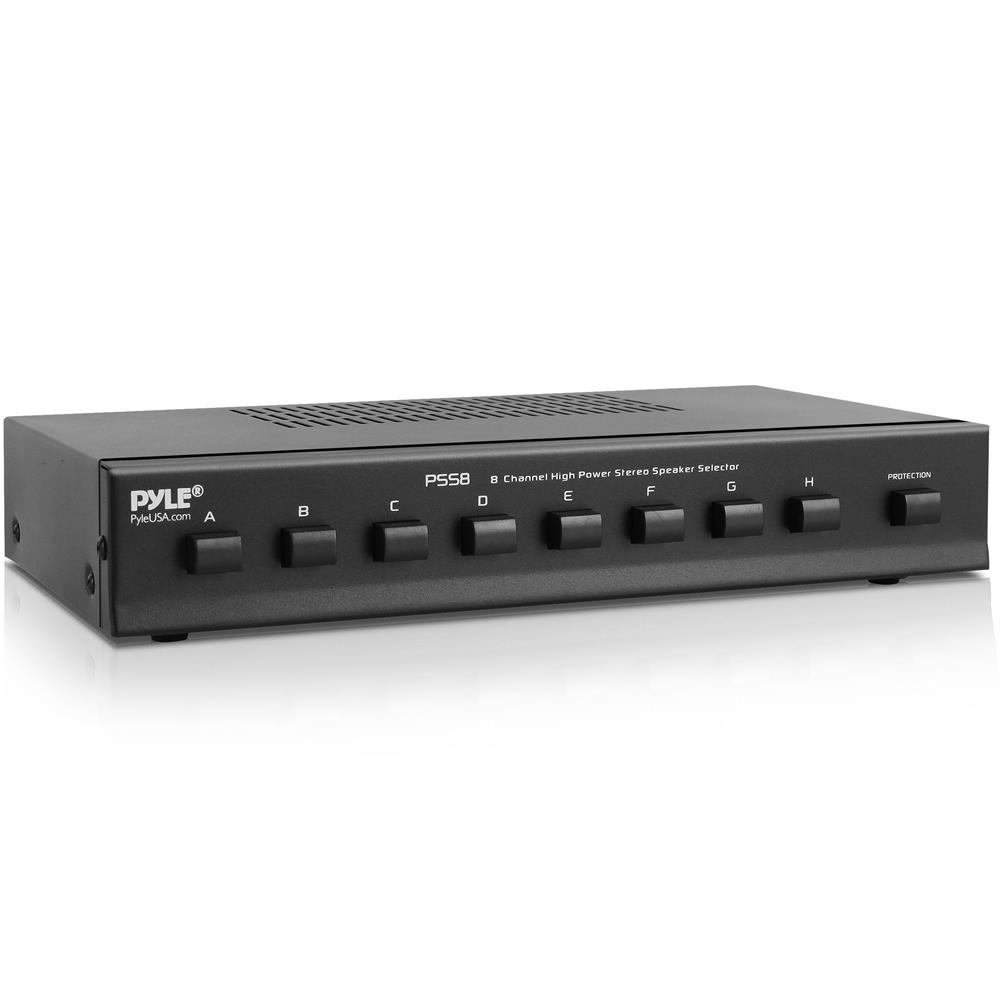 8 channel speaker selector