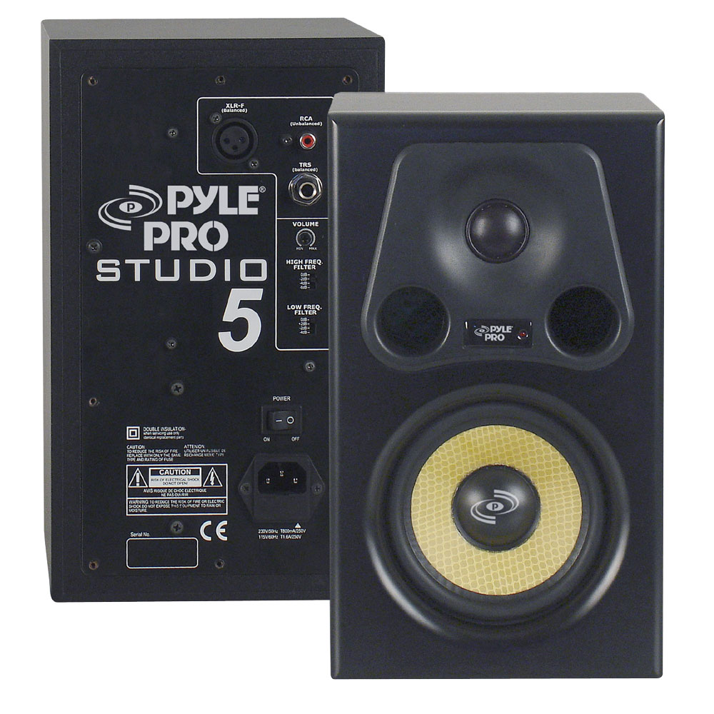 PylePro - PSTUDIO5 - Sound and Recording - Studio Speakers - Stage