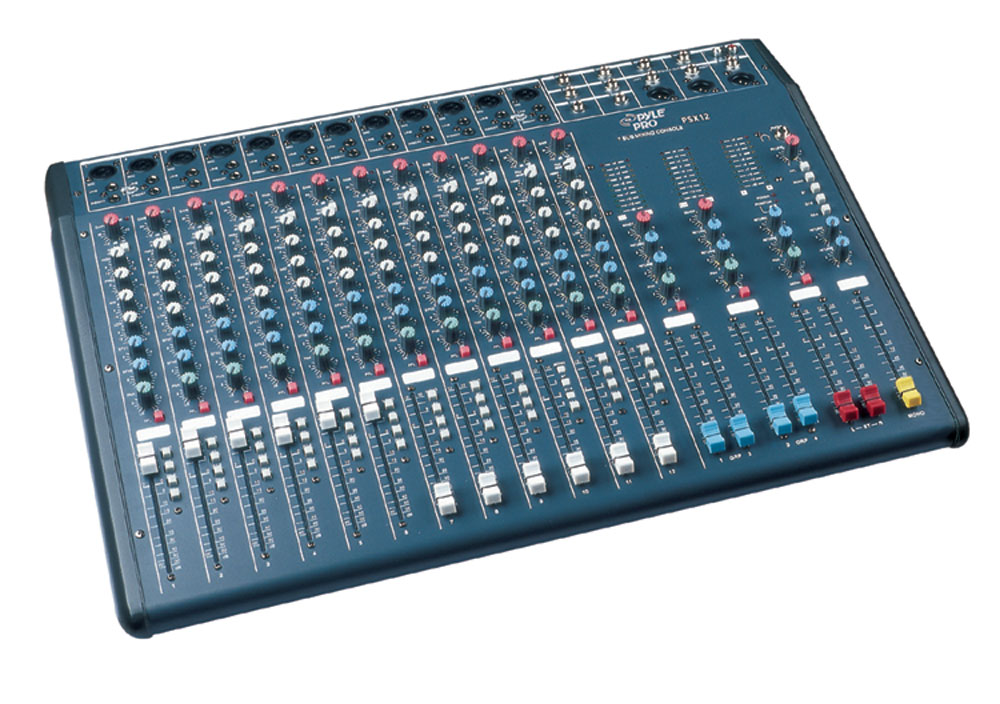 PylePro PSX12 Sound and Recording Mixers DJ Controllers