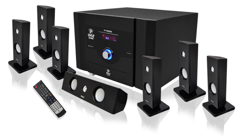 bluetooth enabled home theater system