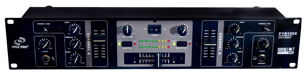 Pyle - PYD1908 - Sound and Recording - Mixers - DJ Controllers
