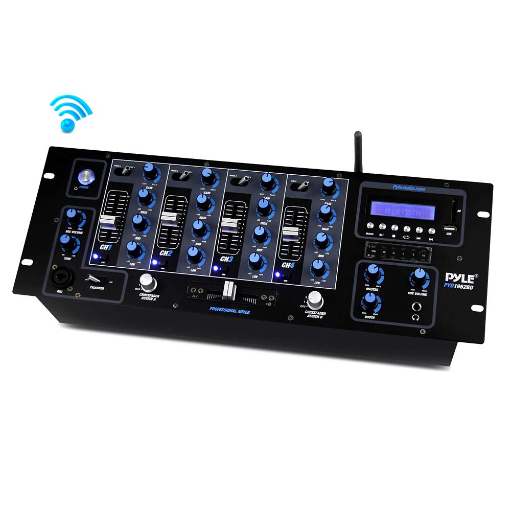Consola DJ Mixer USB/SD/Bluetooth 