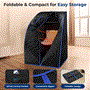 Pyle - AZSLISAU10BK , Home and Office , Therapeutic , Compact & Portable Infrared Sauna