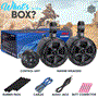 Pyle - CA-PLUTV46BTA , On the Road , Vehicle Speakers , 4
