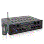 Pyle - CA-PTA44BT.5 , Sound and Recording , Amplifiers - Receivers , Bluetooth Home Audio Amplifier, 4-Ch. Audio Source Stereo Receiver System with FM Radio, MP3/USB/SD/AUX Playback (500 Watt)