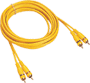 Pyle - GNA9 , Sound and Recording , Cables - Wires - Adapters , 9 ft RCA 2 Channel Spiral Shielded Audio Cable, Gold Plated RCA Connector