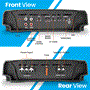 Pyle - HTG157.5 , On the Road , Vehicle Amplifiers , 3000 Watt 2 Ohm Stable Mono Block Mosfet Amplifier
