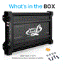 Pyle - HTG157.5 , On the Road , Vehicle Amplifiers , 3000 Watt 2 Ohm Stable Mono Block Mosfet Amplifier