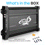 Pyle - HTG257 , On the Road , Vehicle Amplifiers , 2000 Watt 2 Channel Mosfet Amplifier