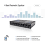 Pyle - UHTG50EBT , On the Road , Equalizers - Crossovers , 4 Band Parametric Equalizer with Subwoofer Gain Control & Bluetooth Wireless Audio Connectivity