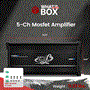 Pyle - HTG558BT , On the Road , Vehicle Amplifiers , 3000 Watt 5-Channel Mosfet Amplifier with Wireless Bluetooth Audio Interface